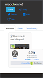 Mobile Screenshot of macchky.net
